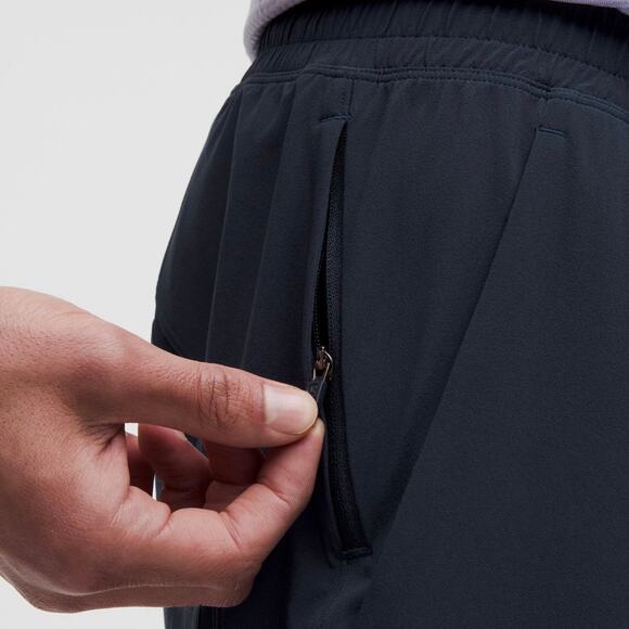 LULULEMON Pace Breaker Linerless Shorts True Navy Blue Medium M - Picture 3 of 10